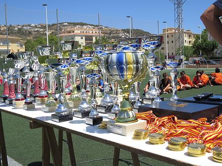Entrega trofeos liga local Penya La Marina temp. 2013/2014